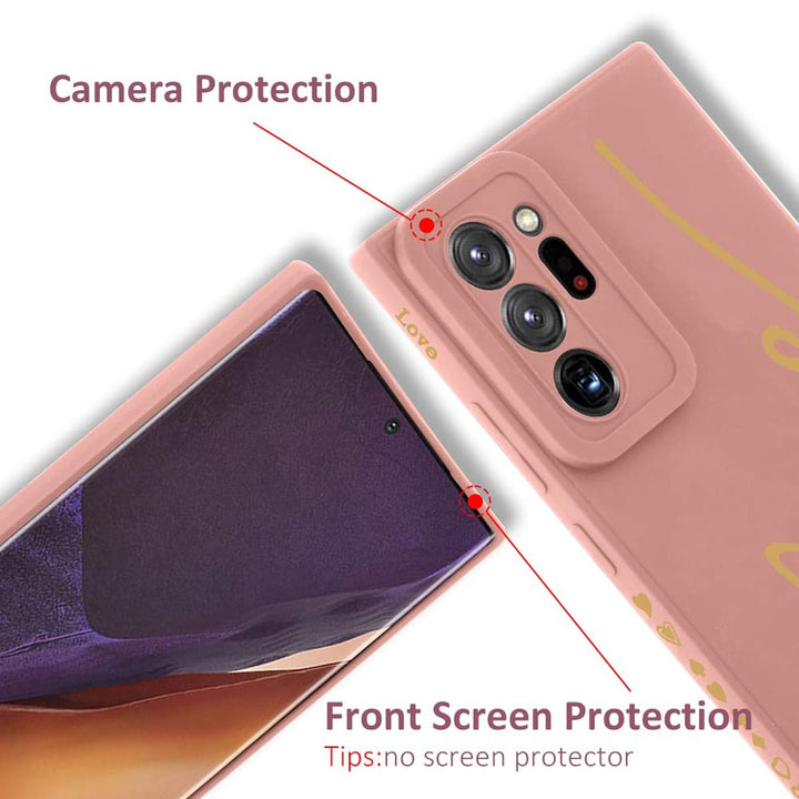 MOWIME Love Letter Case for Galaxy S24 Ultra - Black - DOKUTRONIX