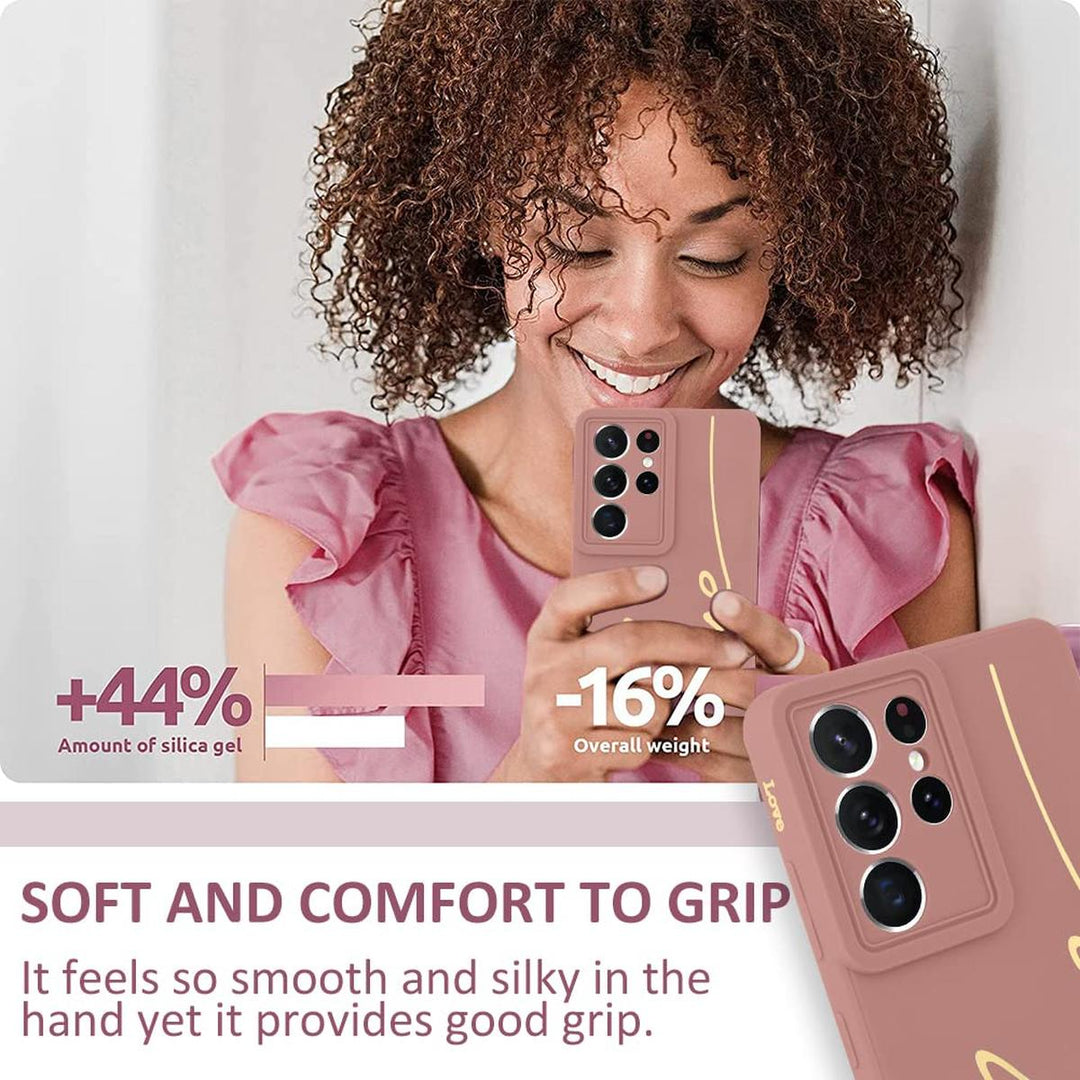 MOWIME Love Letter Case for Galaxy S24 Ultra - Black - DOKUTRONIX