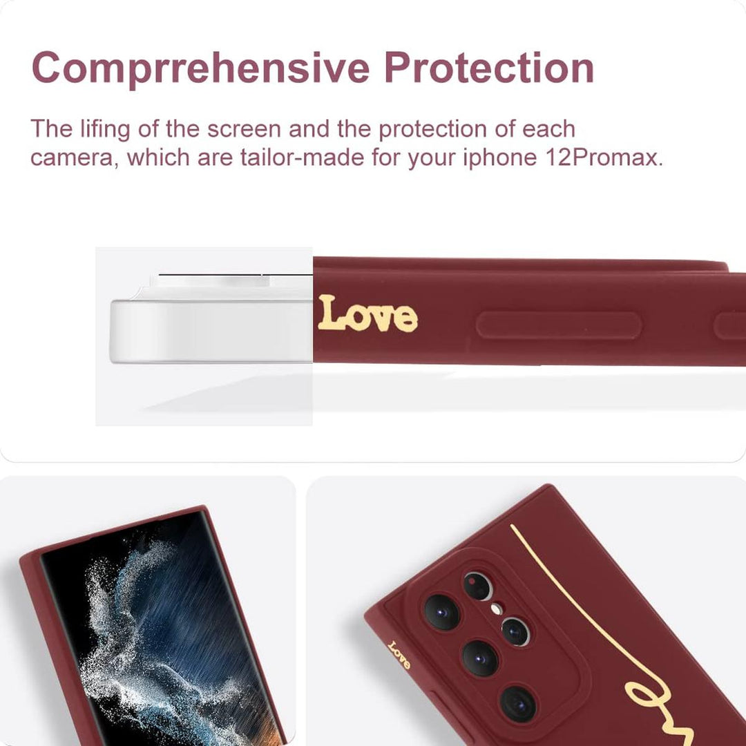 MOWIME Love Letter Case for Galaxy S24 Ultra - Black - DOKUTRONIX