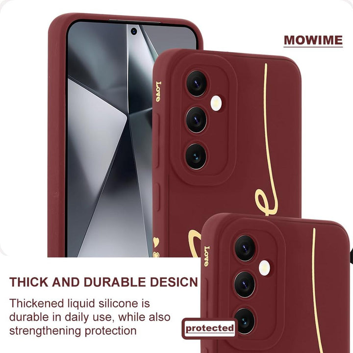 MOWIME Love Letter Case for Galaxy S24 Ultra - Black - DOKUTRONIX