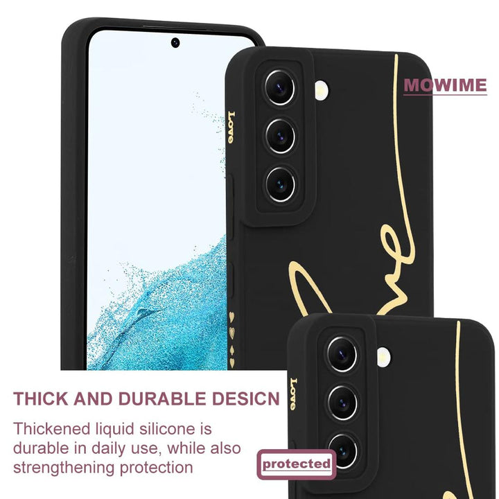 MOWIME Love Letter Case for Galaxy S24 Ultra - Black - DOKUTRONIX