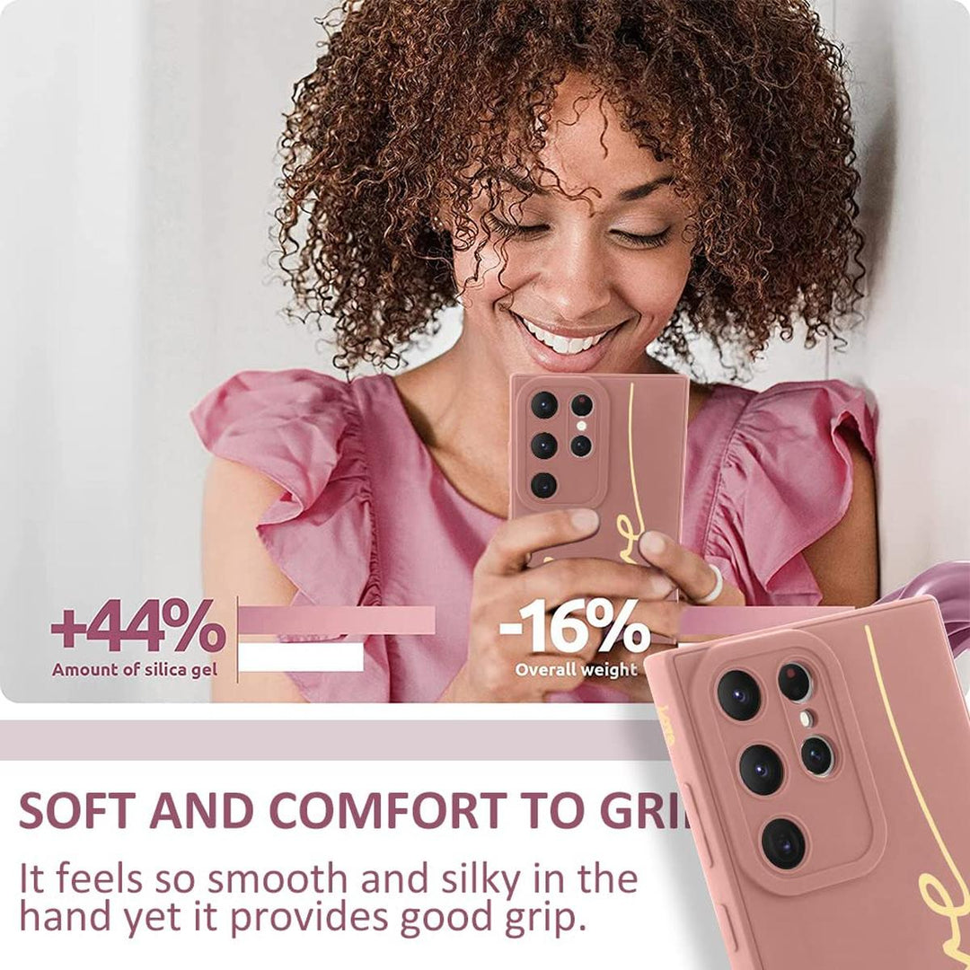 MOWIME Love Letter Case for Galaxy S24 Ultra - Black - DOKUTRONIX