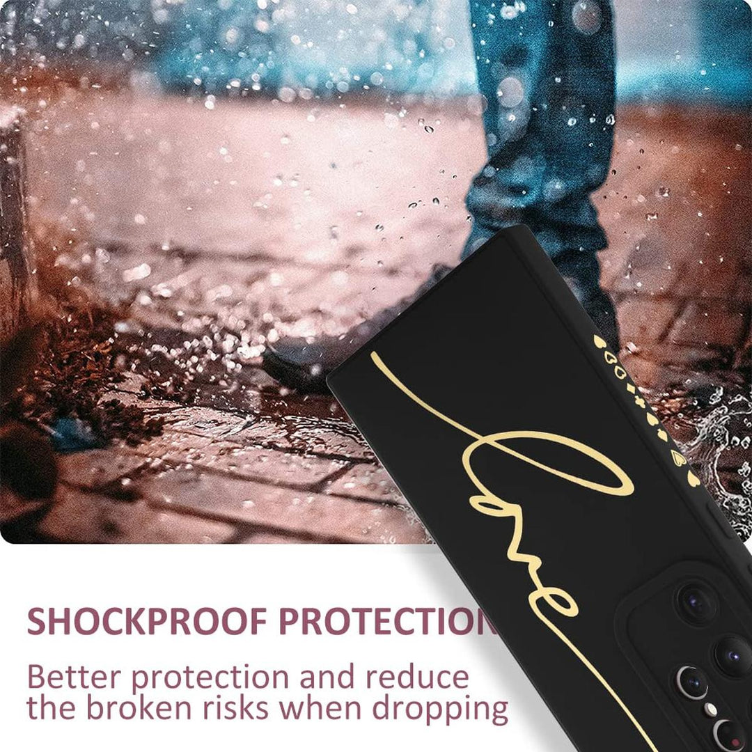 MOWIME Love Letter Case for Galaxy S24 Ultra - Black - DOKUTRONIX