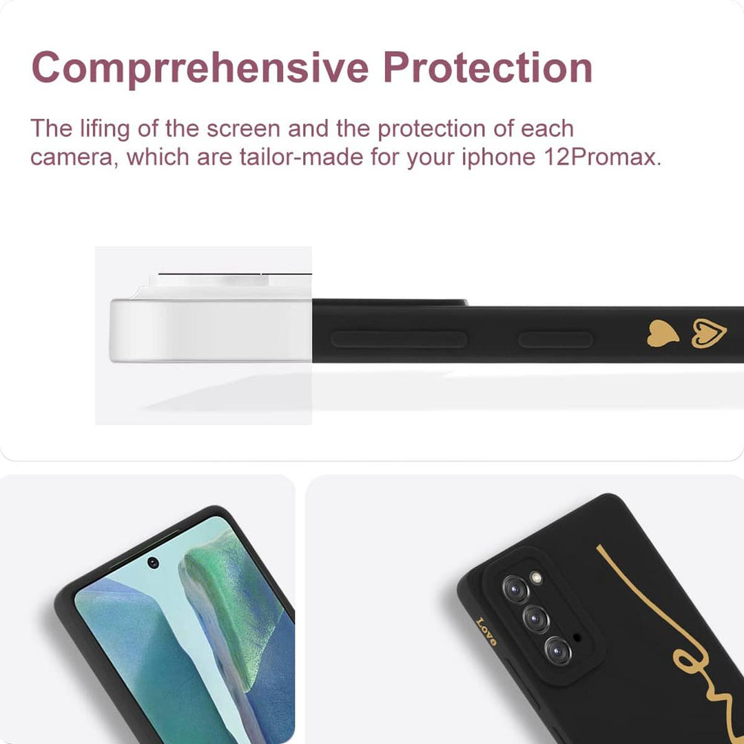 MOWIME Love Letter Case for Galaxy S24 Ultra - Black - DOKUTRONIX