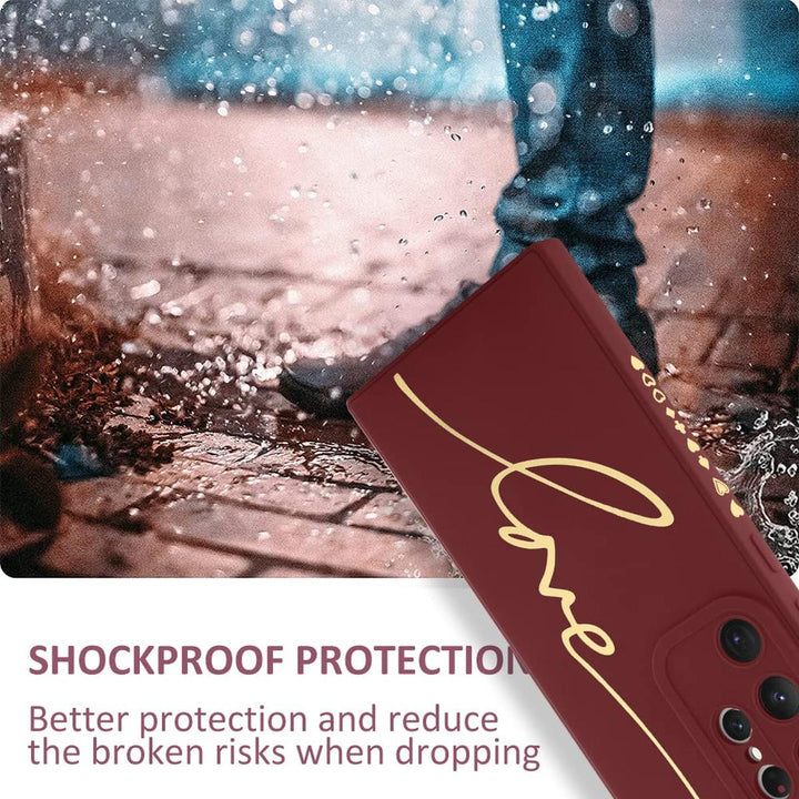 MOWIME Love Letter Case for Galaxy S24 Ultra - Black - DOKUTRONIX