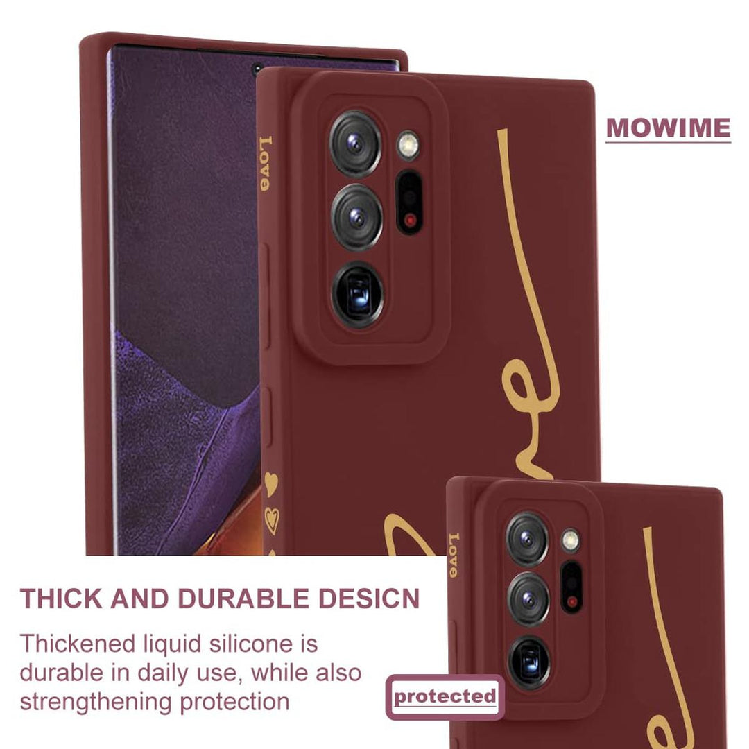 MOWIME Love Letter Case for Galaxy S24 Ultra - Black - DOKUTRONIX