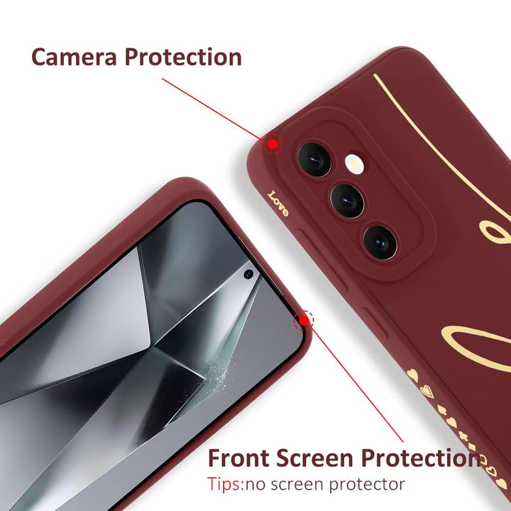 MOWIME Love Letter Case for Galaxy S24 Ultra - Black - DOKUTRONIX