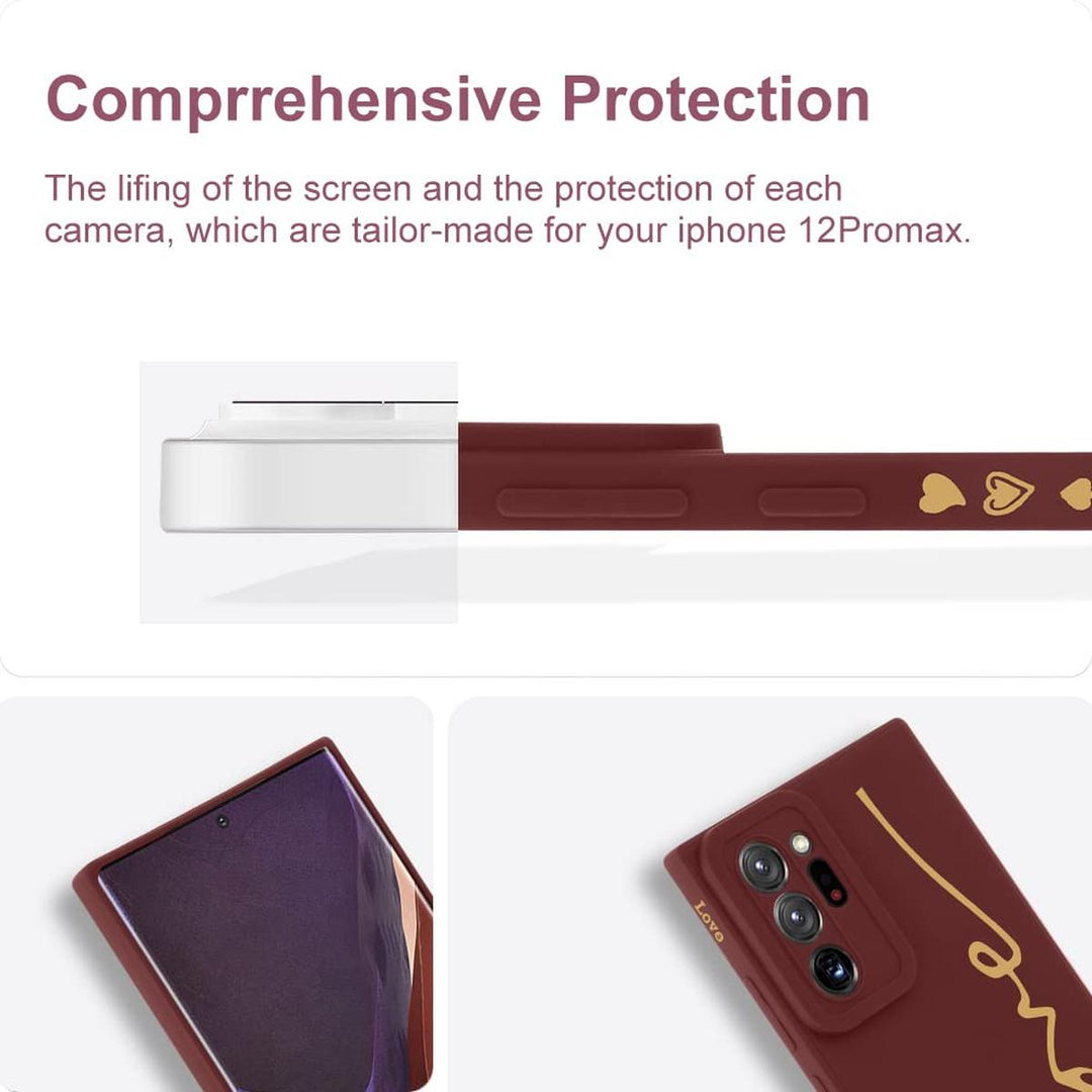 MOWIME Love Letter Case for Galaxy S24 Ultra - Black - DOKUTRONIX