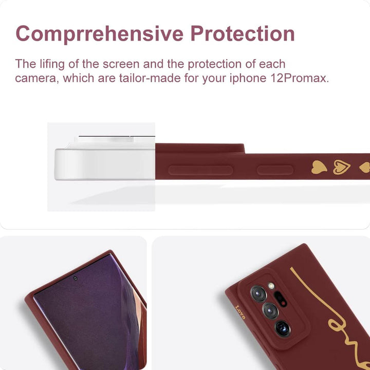 MOWIME Love Letter Case for Galaxy S24 Ultra - Black - DOKUTRONIX