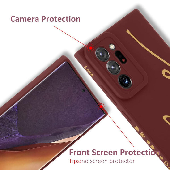 MOWIME Love Letter Case for Galaxy S24 Ultra - Black - DOKUTRONIX