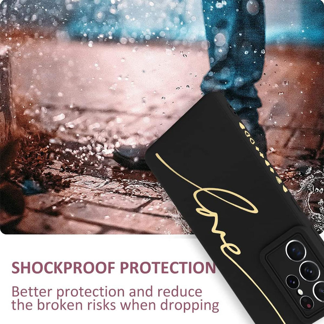 MOWIME Love Letter Case for Galaxy S24 Ultra - Black - DOKUTRONIX