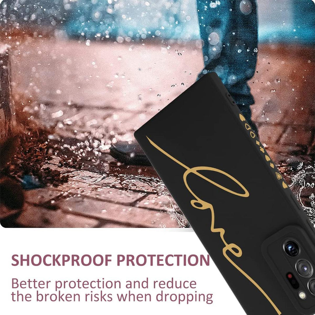 MOWIME Love Letter Case for Galaxy S24 Ultra - Black - DOKUTRONIX