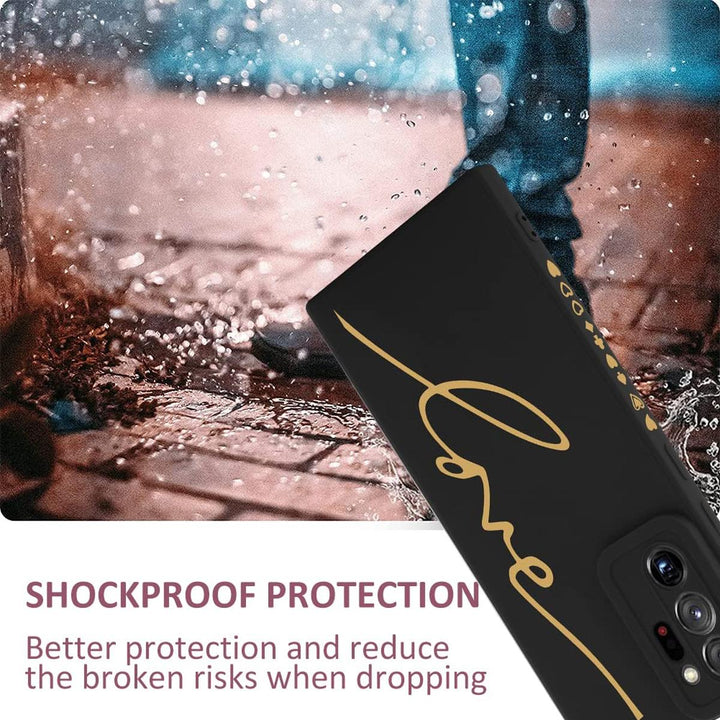 MOWIME Love Letter Case for Galaxy S24 Ultra - Black - DOKUTRONIX