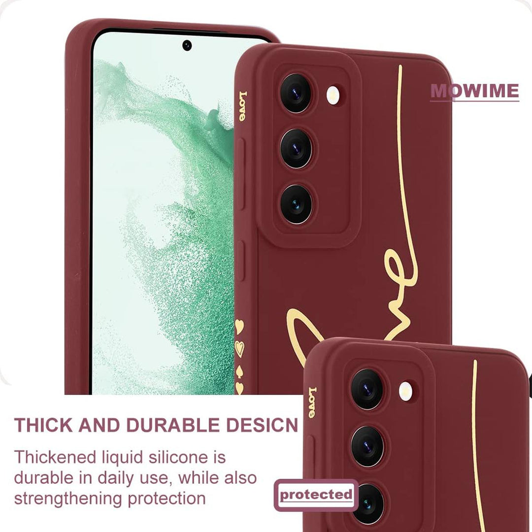 MOWIME Love Letter Case for Galaxy S24 Ultra - Black - DOKUTRONIX