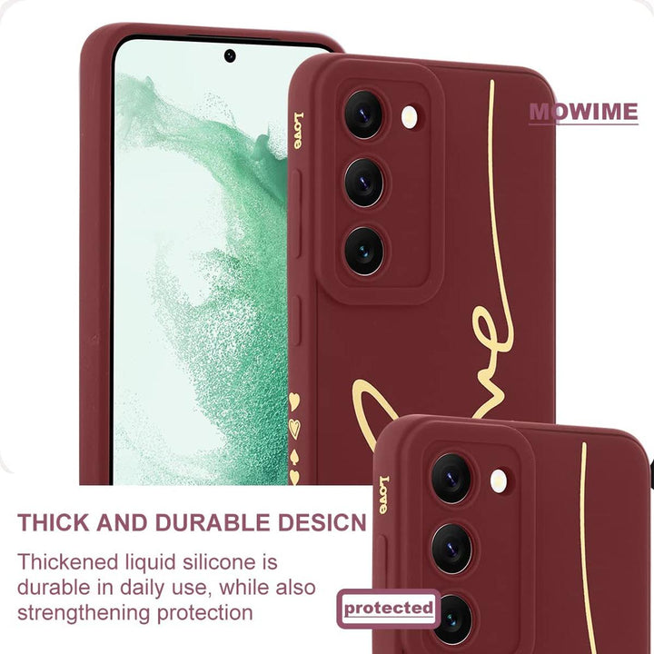 MOWIME Love Letter Case for Galaxy S24 Ultra - Black - DOKUTRONIX