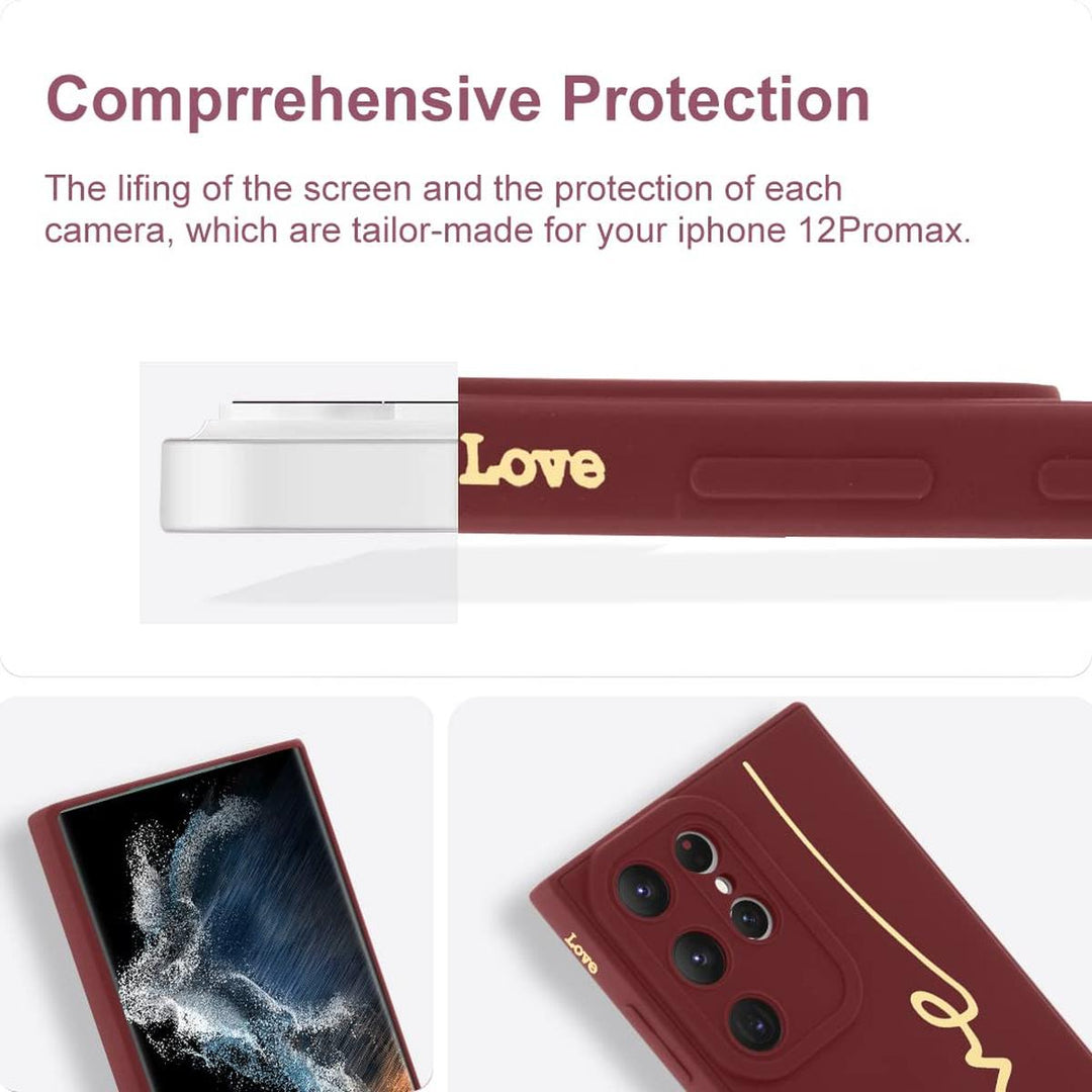 MOWIME Love Letter Case for Galaxy S24 Ultra - Black - DOKUTRONIX