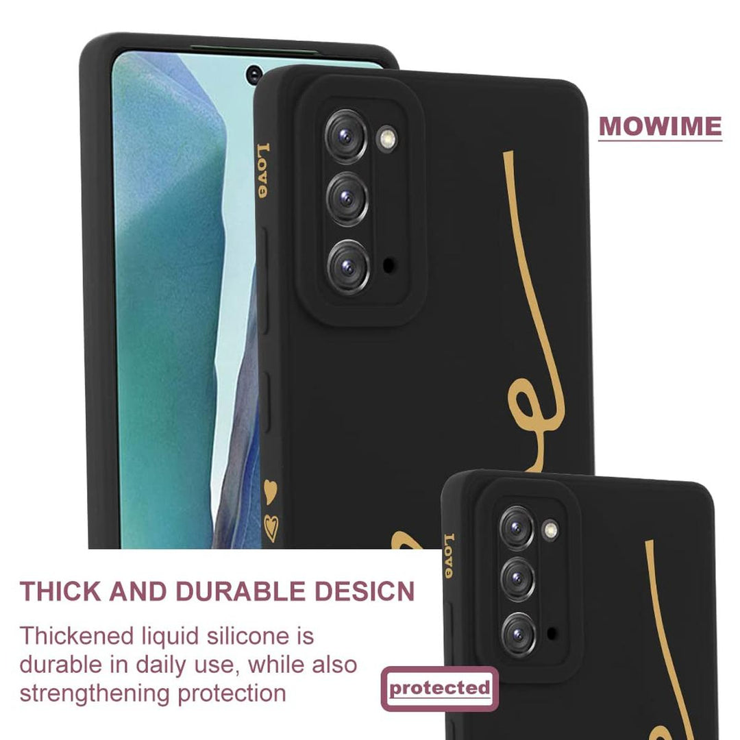 MOWIME Love Letter Case for Galaxy S24 Ultra - Black - DOKUTRONIX