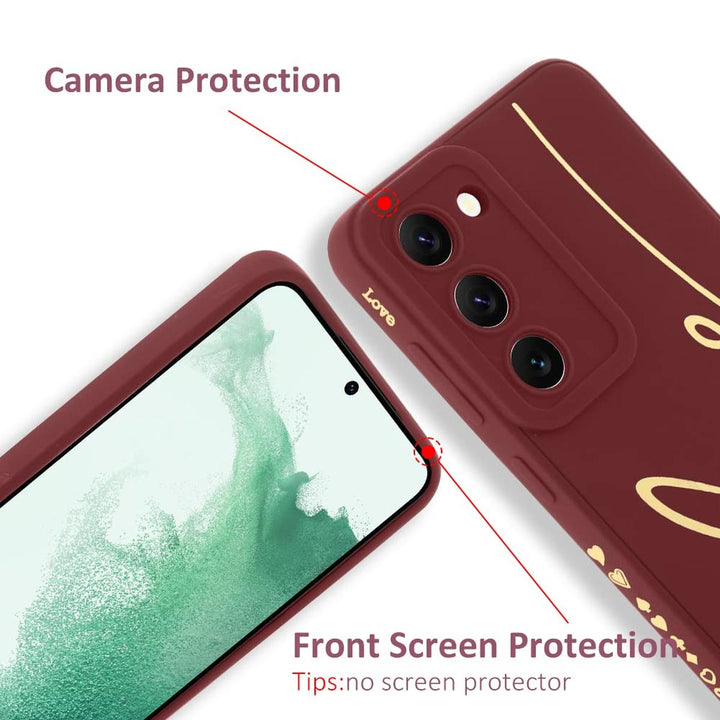 MOWIME Love Letter Case for Galaxy S24 Ultra - Black - DOKUTRONIX