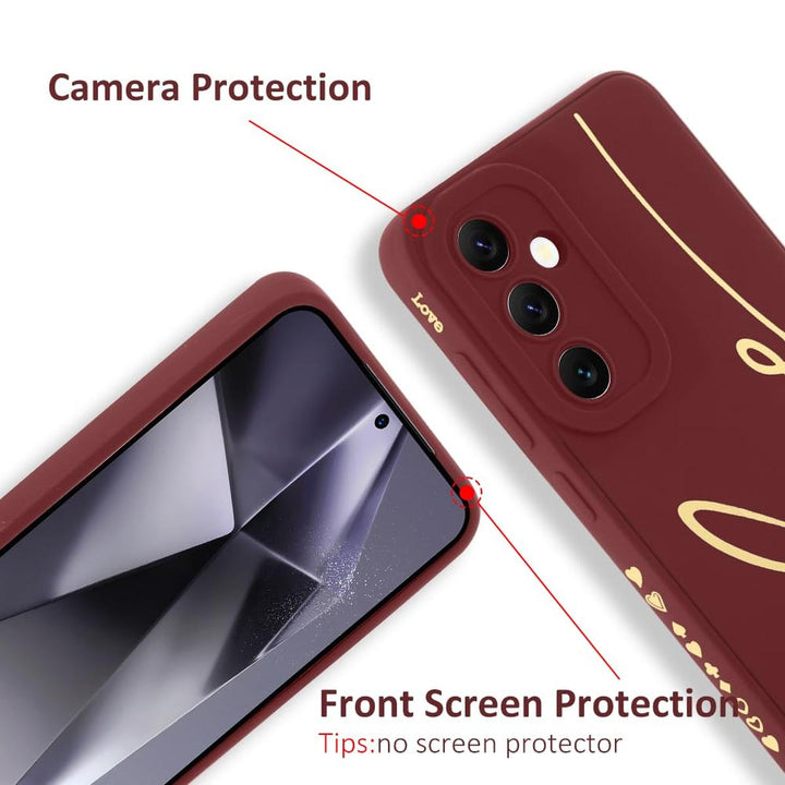 MOWIME Love Letter Case for Galaxy S24 Ultra - Black - DOKUTRONIX