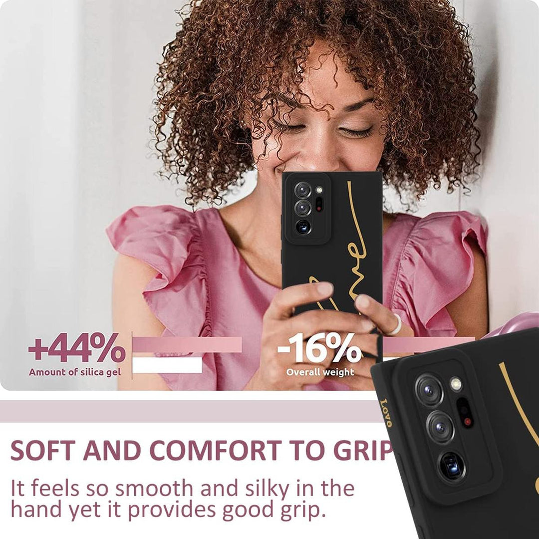 MOWIME Love Letter Case for Galaxy S24 Ultra - Black - DOKUTRONIX