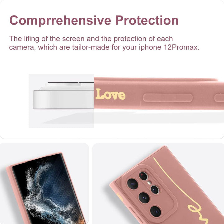 MOWIME Love Letter Case for Galaxy S24 Ultra - Black - DOKUTRONIX