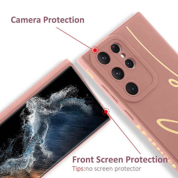 MOWIME Love Letter Case for Galaxy S24 Ultra - Black - DOKUTRONIX