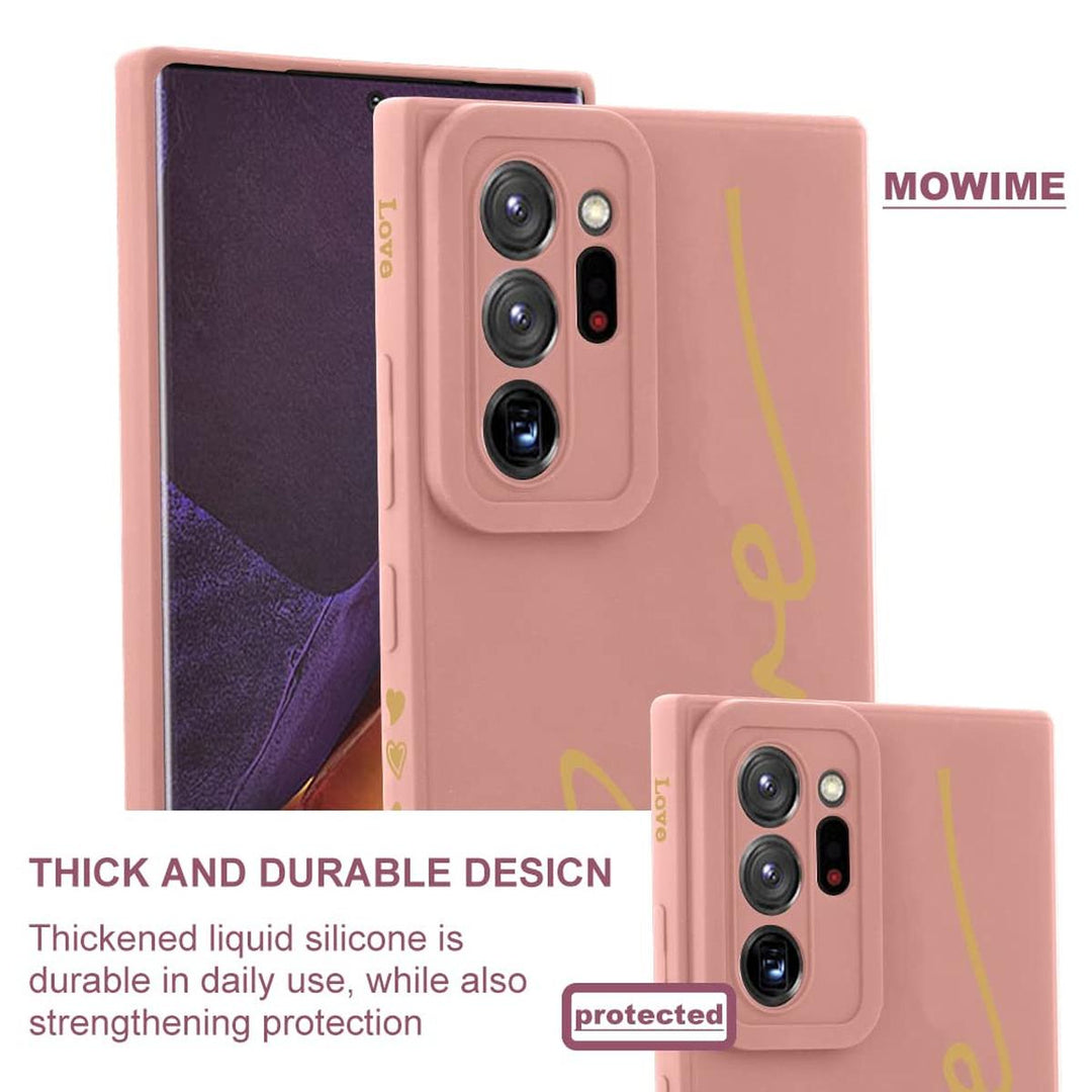 MOWIME Love Letter Case for Galaxy S24 Ultra - Black - DOKUTRONIX