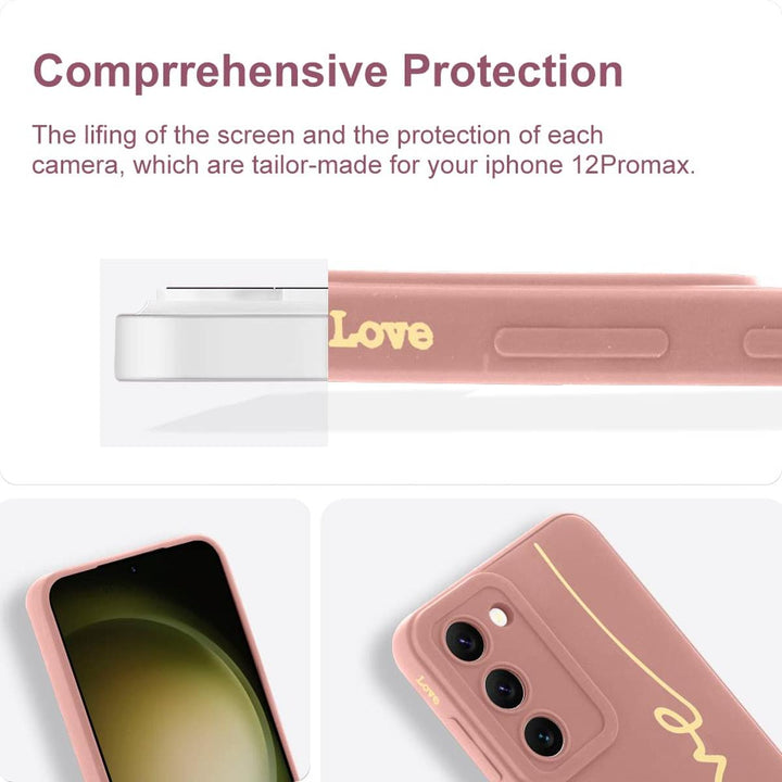 MOWIME Love Letter Case for Galaxy S24 Ultra - Black - DOKUTRONIX