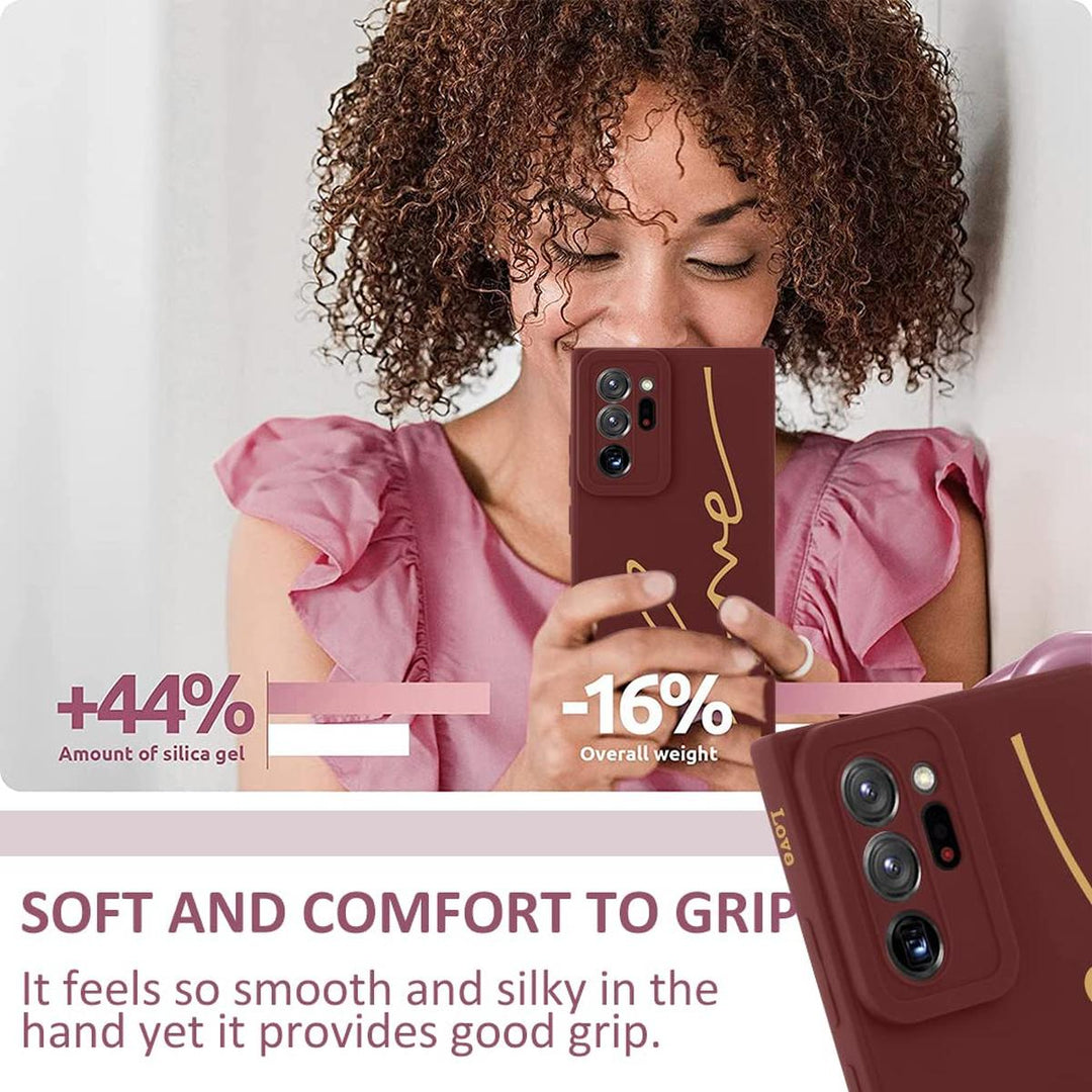 MOWIME Love Letter Case for Galaxy S24 Ultra - Black - DOKUTRONIX