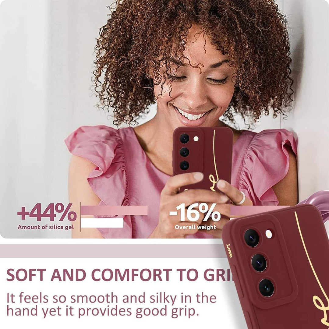 MOWIME Love Letter Case for Galaxy S24 Ultra - Black - DOKUTRONIX