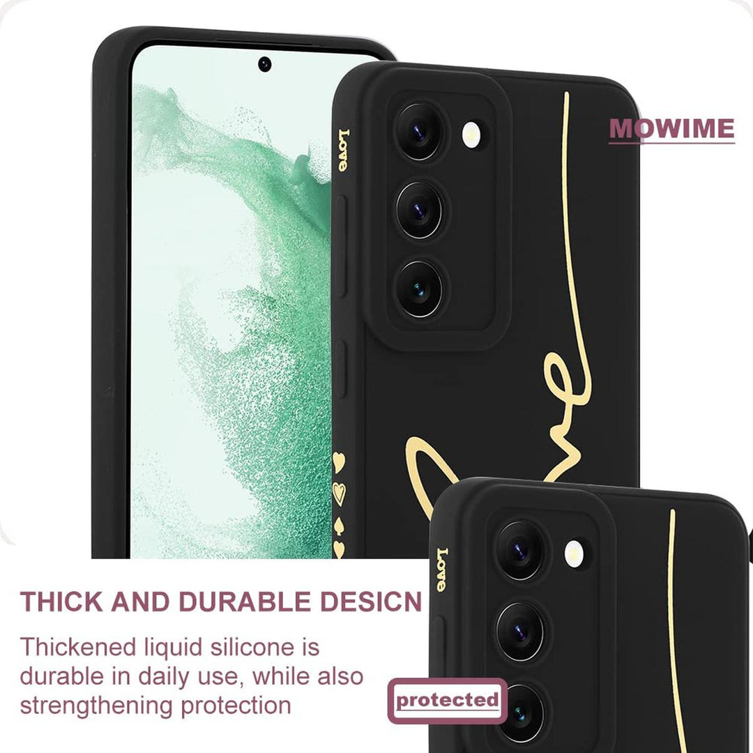 MOWIME Love Letter Case for Galaxy S24 Ultra - Black - DOKUTRONIX