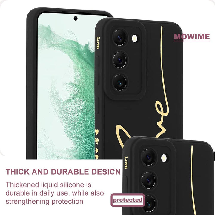 MOWIME Love Letter Case for Galaxy S24 Ultra - Black - DOKUTRONIX