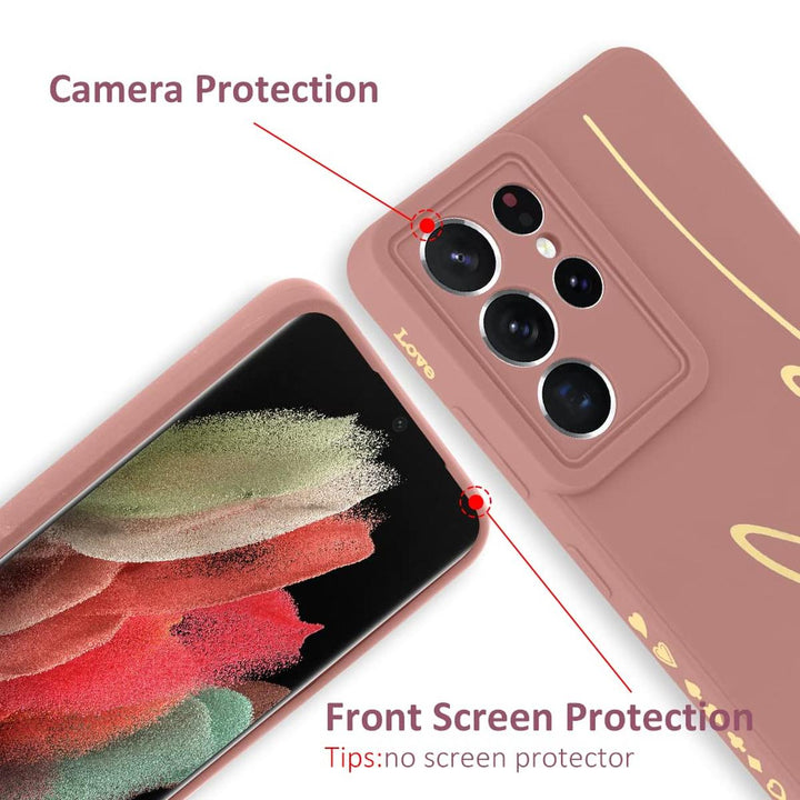 MOWIME Love Letter Case for Galaxy S24 Ultra - Black - DOKUTRONIX