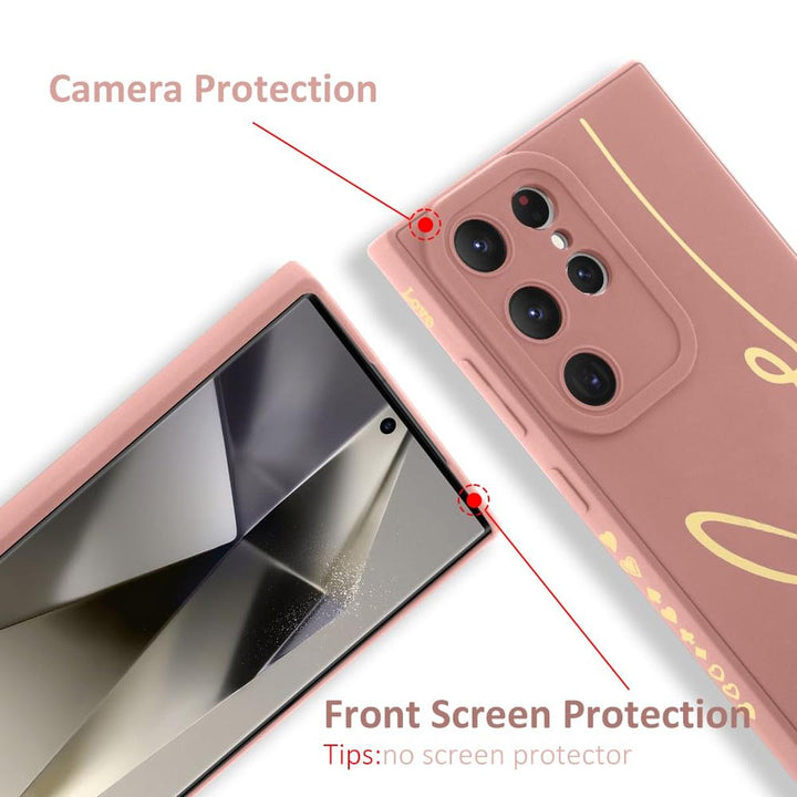 MOWIME Love Letter Case for Galaxy S24 Ultra - Black - DOKUTRONIX