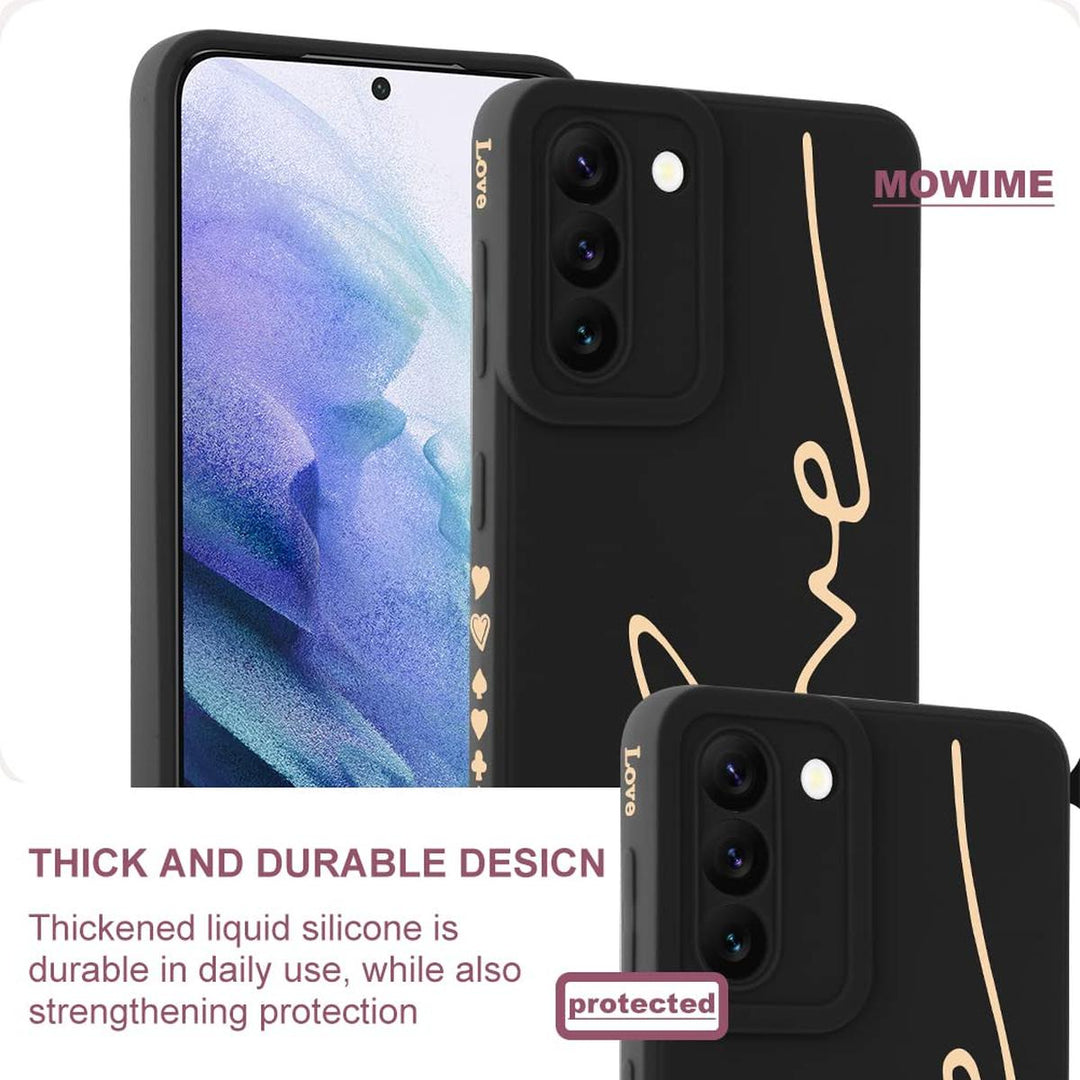 MOWIME Love Letter Case for Galaxy S24 Ultra - Black - DOKUTRONIX