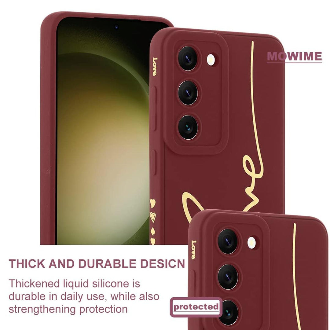 MOWIME Love Letter Case for Galaxy S24 Ultra - Black - DOKUTRONIX