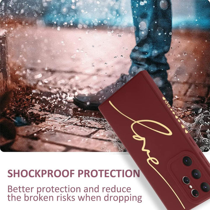 MOWIME Love Letter Case for Galaxy S24 Ultra - Black - DOKUTRONIX