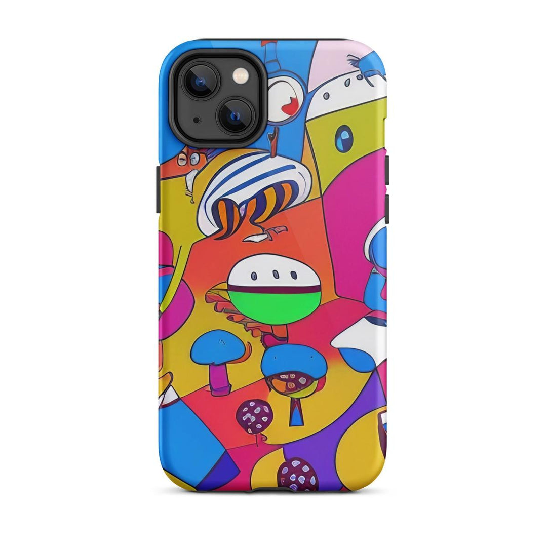 Mushroom Rave Armor Case - DOKUTRONIX