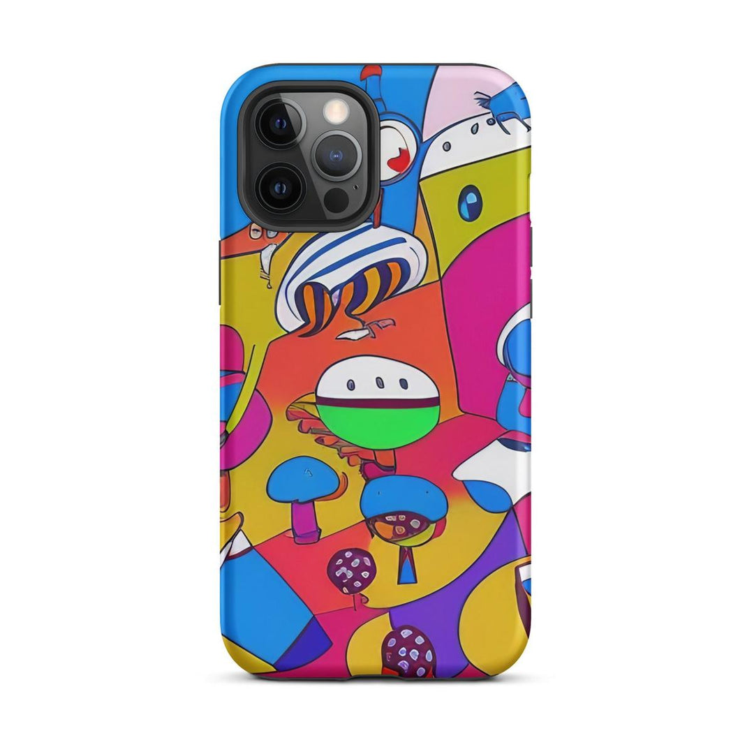 Mushroom Rave Armor Case - DOKUTRONIX