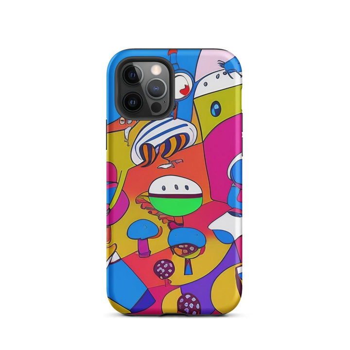 Mushroom Rave Armor Case - DOKUTRONIX
