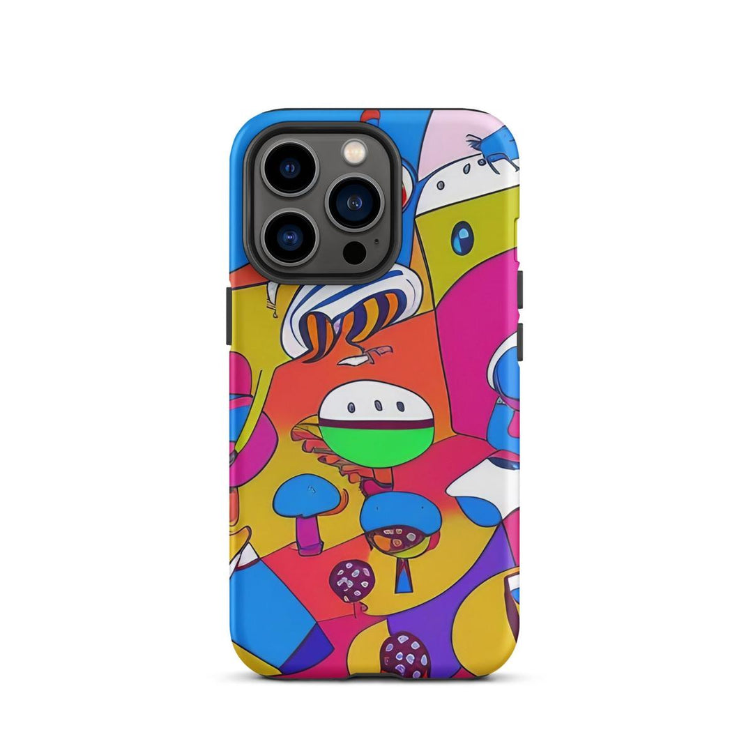 Mushroom Rave Armor Case - DOKUTRONIX