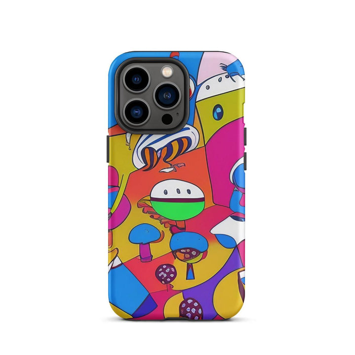 Mushroom Rave Armor Case - DOKUTRONIX
