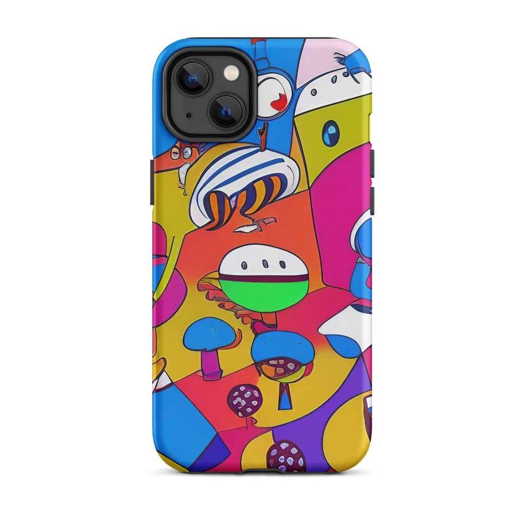 Mushroom Rave Armor Case - DOKUTRONIX