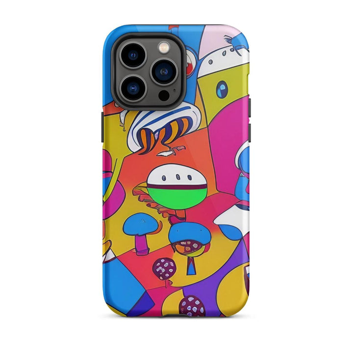 Mushroom Rave Armor Case - DOKUTRONIX