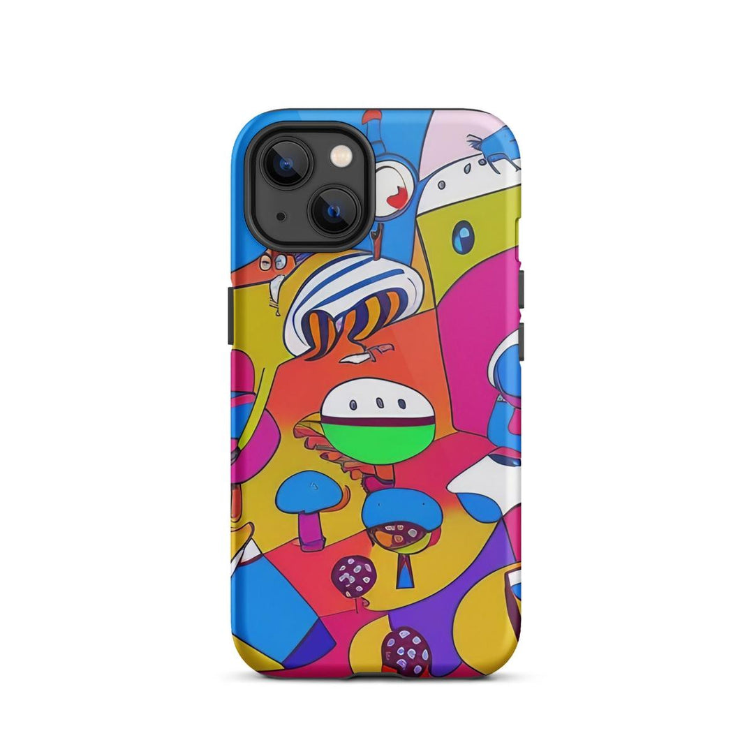 Mushroom Rave Armor Case - DOKUTRONIX