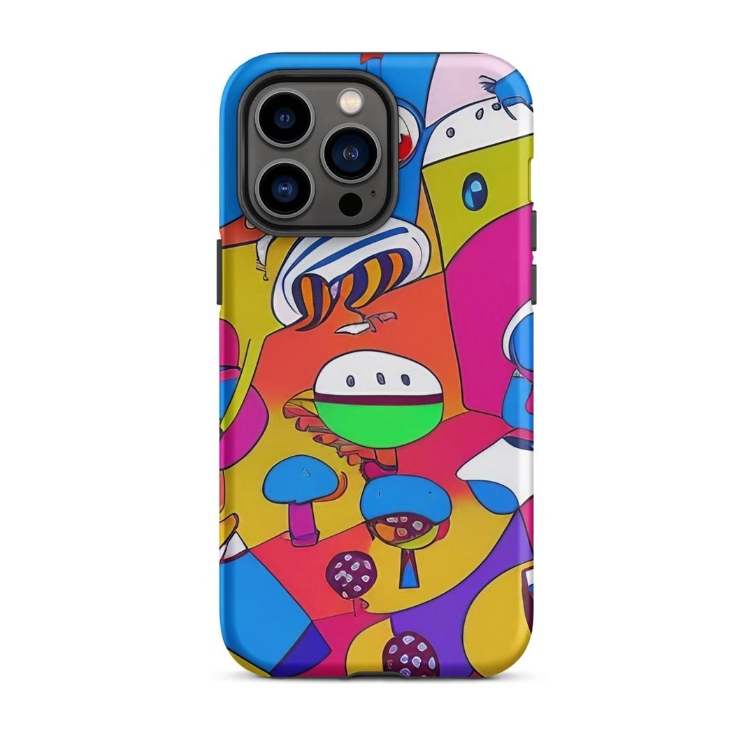 Mushroom Rave Armor Case - DOKUTRONIX