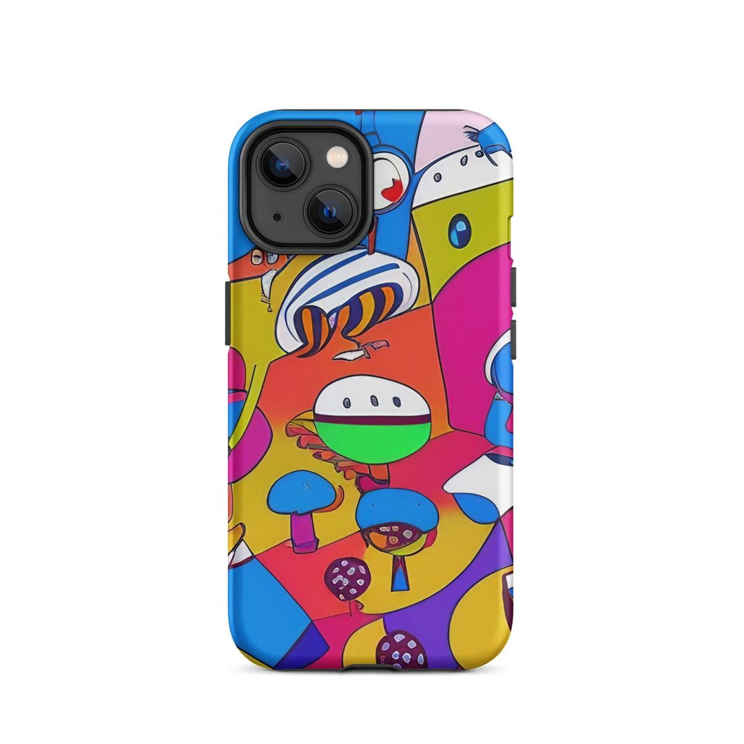 Mushroom Rave Armor Case - DOKUTRONIX