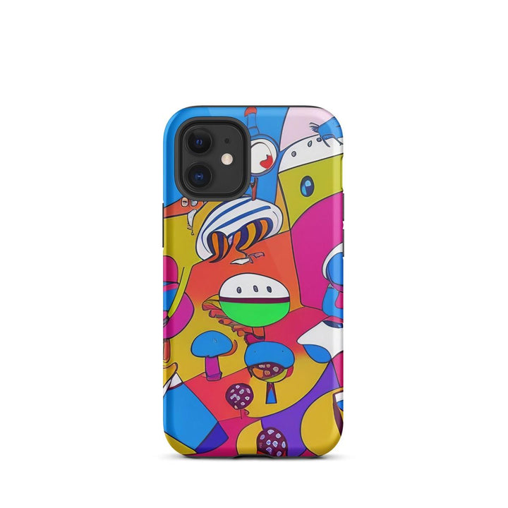 Mushroom Rave Armor Case - DOKUTRONIX