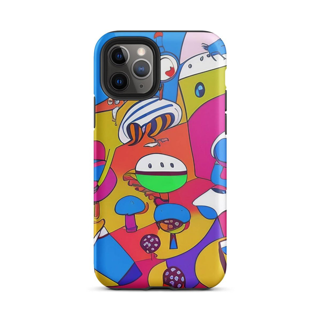 Mushroom Rave Armor Case - DOKUTRONIX