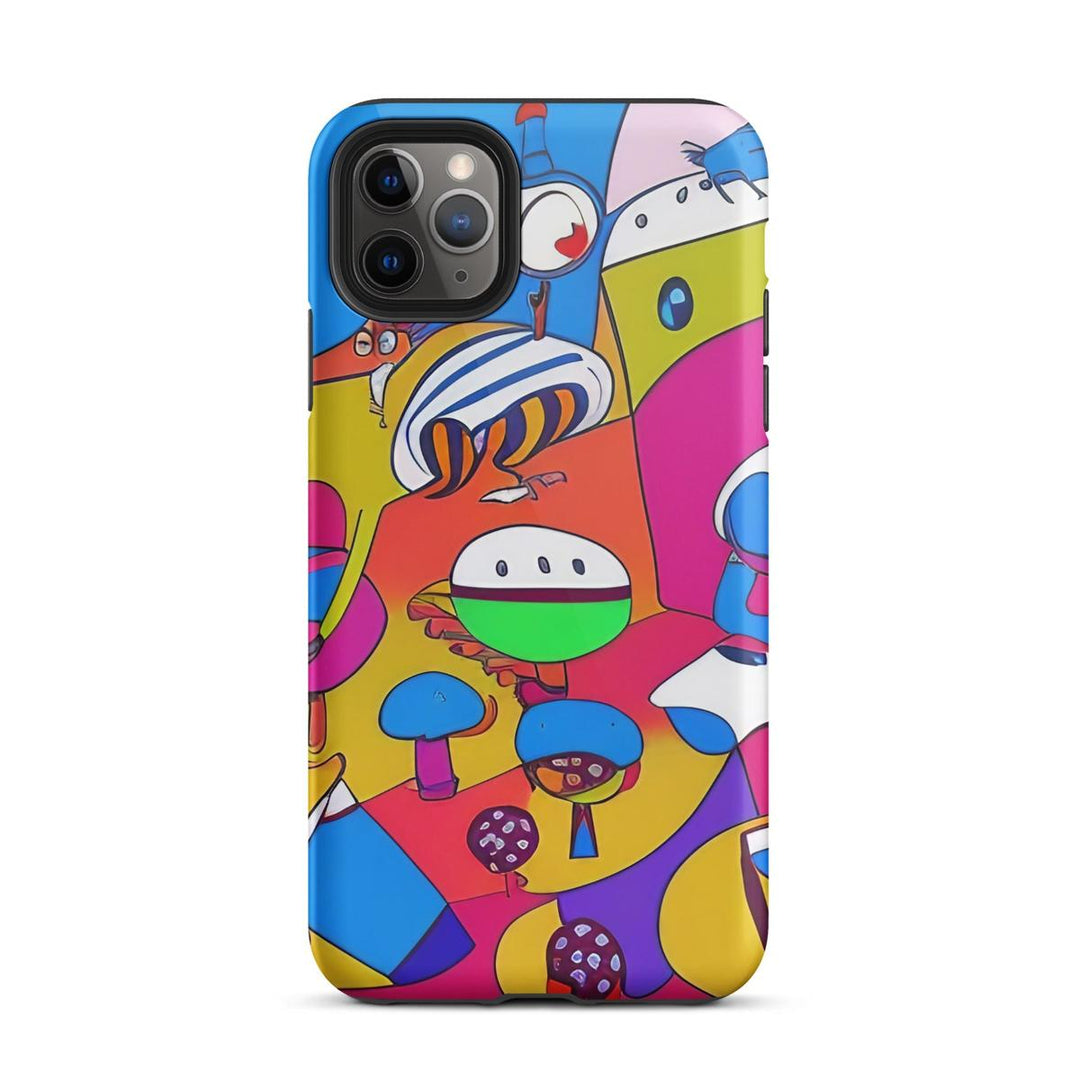 Mushroom Rave Armor Case - DOKUTRONIX
